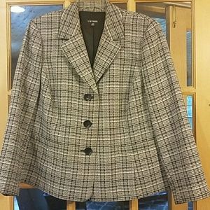 Patterned suit jacket